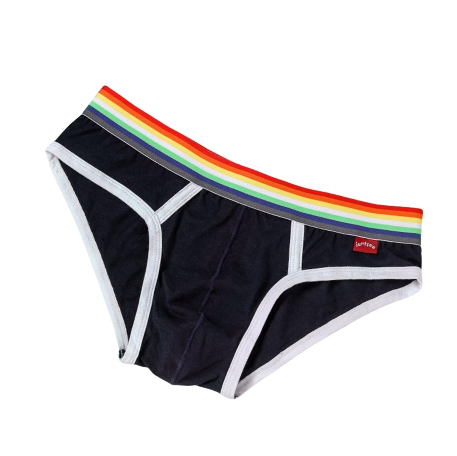 Slip Uomo 3 Pacchetti Arcobaleno Biancheria Intima Maschile Cotone Traspirante per Uomini da Uomo alla Moda Biancheria Intima