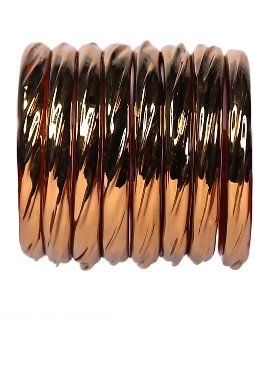Golden Glass bangles set for women and girls(pack of 8) (2.6) (B0B4GKDT6B) Amazon Price History, Amazon Price Tracker