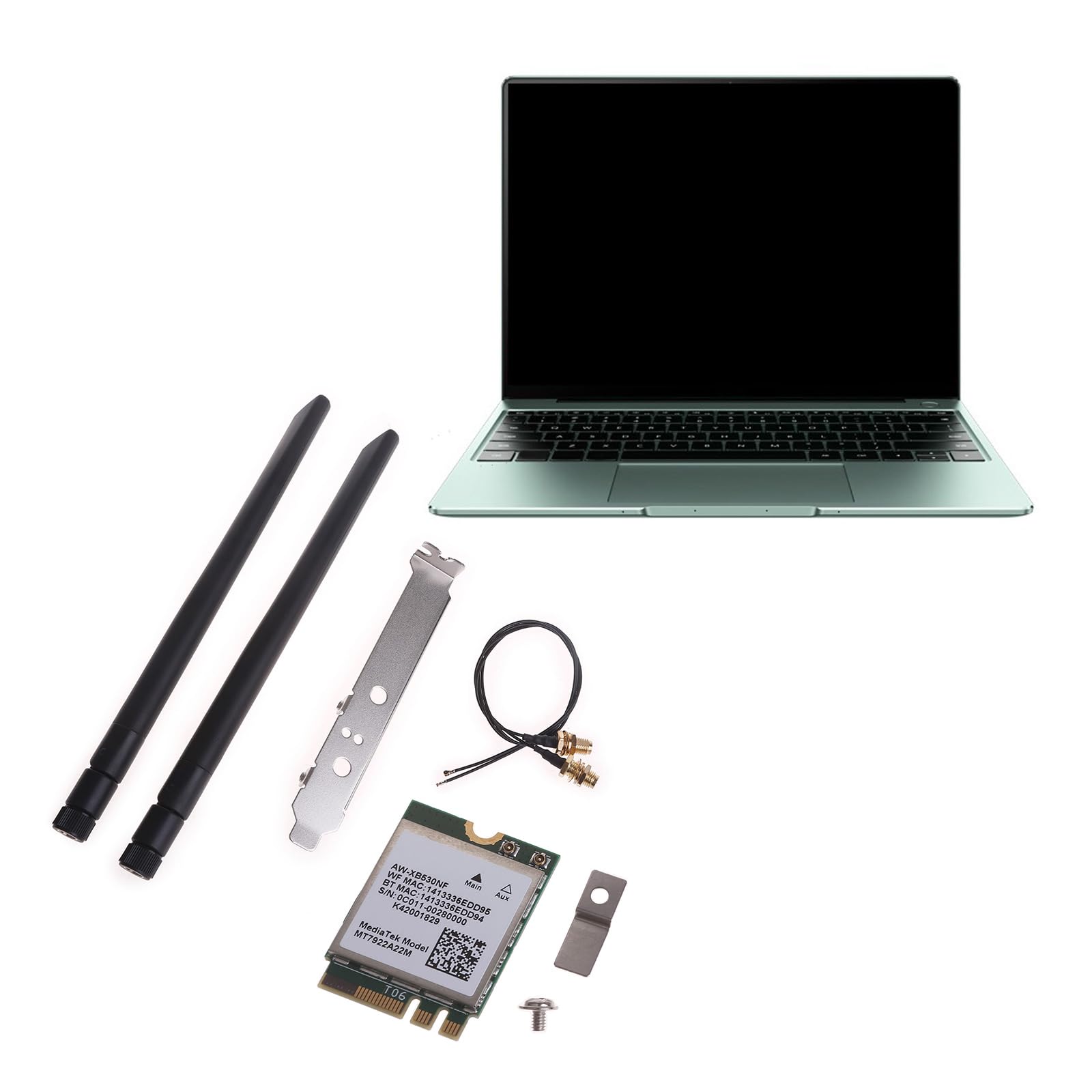 Hc06 Bluetooth Module BABYVIVA RZ616 MT7922A22M 5374M Carte Réseau ...
