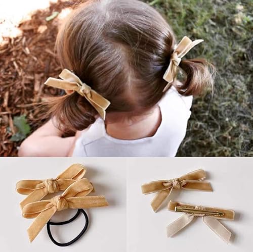 Miniatura 7 de Cinta de terciopelo caqui, cinta de terciopelo dorado vintage de 5/8 pulgadas x 25 yardas, cintas finas para adornos de árbol de Navidad, envoltura