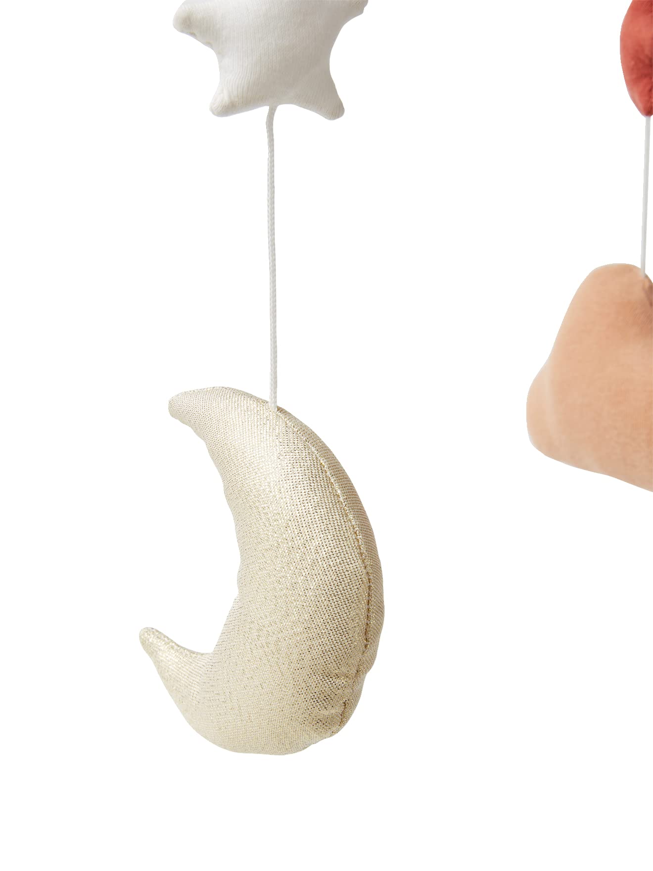 VERTBAUDET Mobile Nuage, Lune Et Étoiles Bébé PVC marron TU