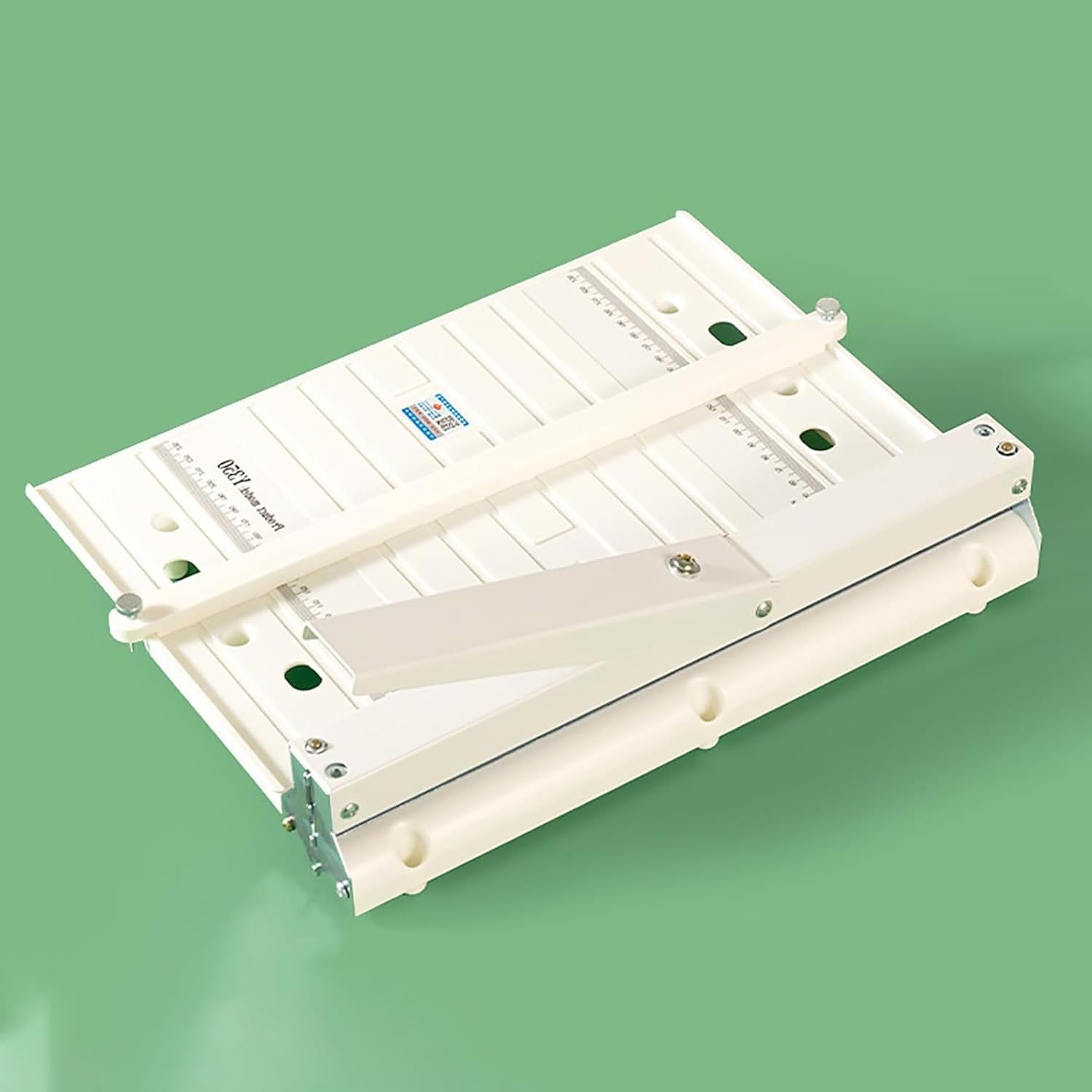 Creaser Scorer - Piegatrice manuale per carta, strumento per piegare e segnare fogli A4/A3, con guida precisa del righello, per carta A4, pressa per libri, piegatura e lavorazione di biglietti