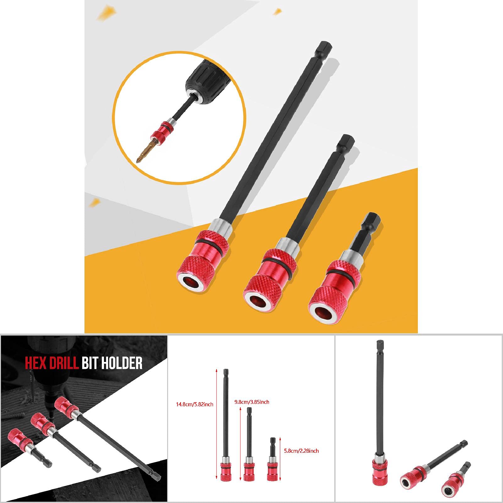 SUPPORTO PUNTA CACCIAVITE Magnetico Con Arresto Profondità Per - Foto 4