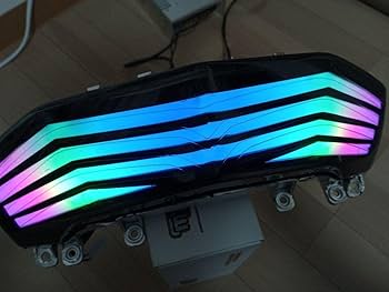 シグナスX 3型 ファイバーテールランプ シーケンシャル　SE44J 1YP Amazon.co.jp: シグナスX社外ファイバーテールシーケンシャル7色