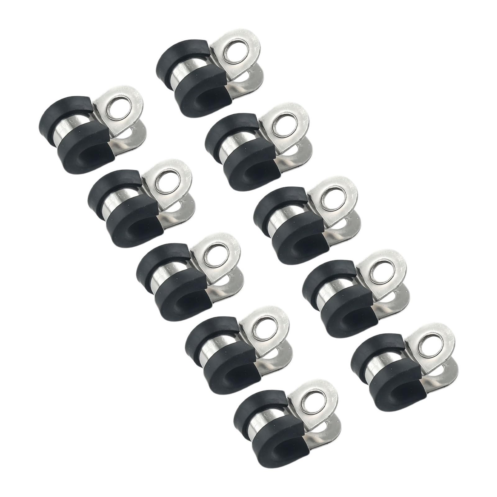 Juego De 10 Abrazaderas Ajustables De Acero Inoxidable Para Juntas CV, Tubos Y Mangueras - Rango 32-50 Mm