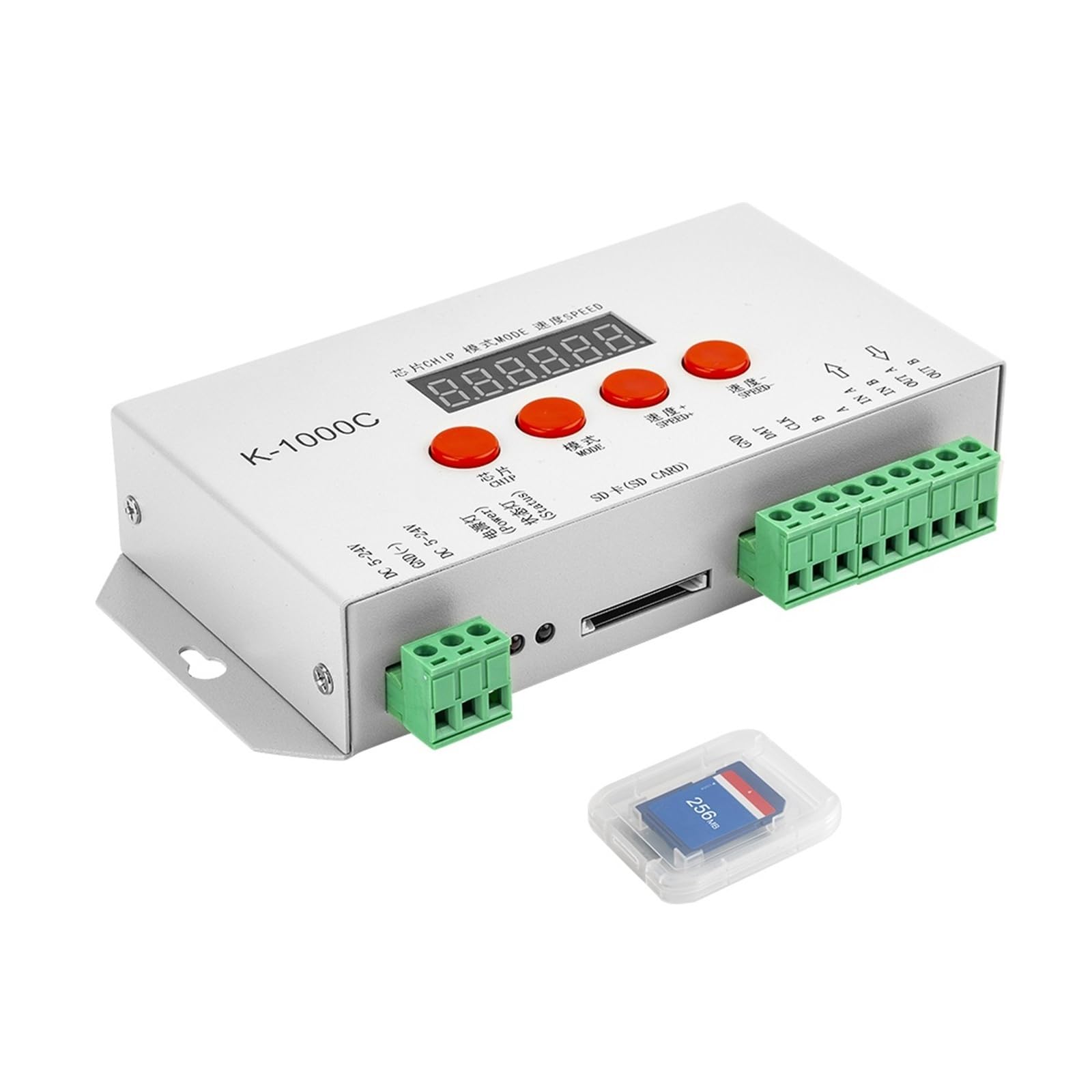 Contrôleur LED WS2815 programmable K-1000C pour matrice et grand projet