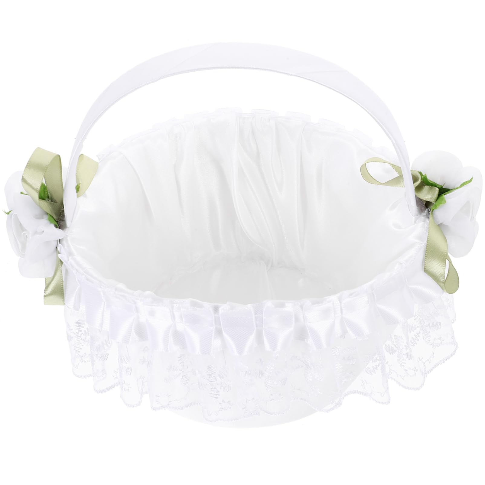 Alipis 4stücke Eleganter Hochzeitsblumenkorb Mit -design Handgefertigter Tragkorb Für Blumen Und Für Hochzeiten Und Feiern