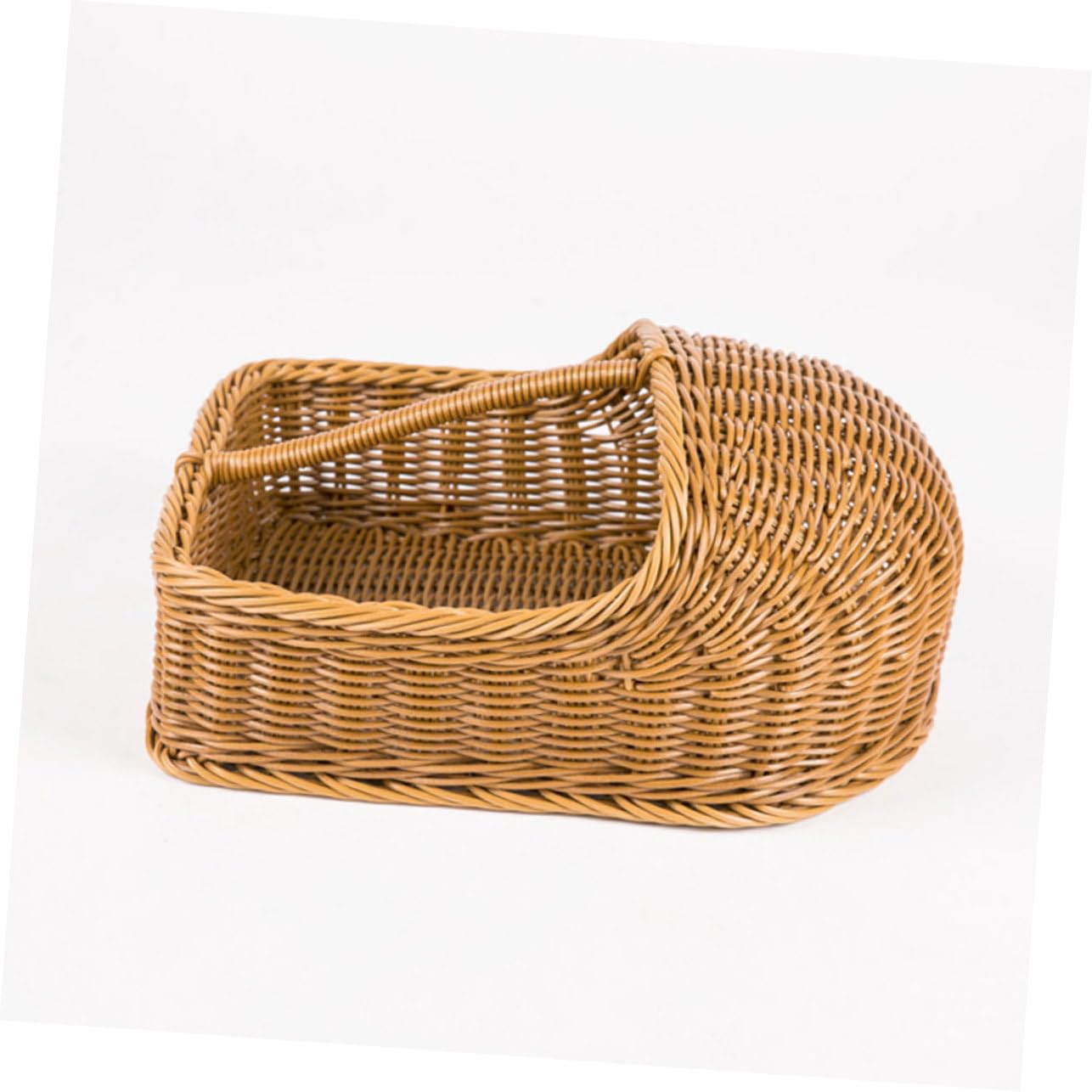 PRETYZOOM Panier à Pantoufles Portatif 370x270x190mm en Polypropylène Résistant Multifonction pour Maison et Hôtel Rangement Salle de Bain Organisé