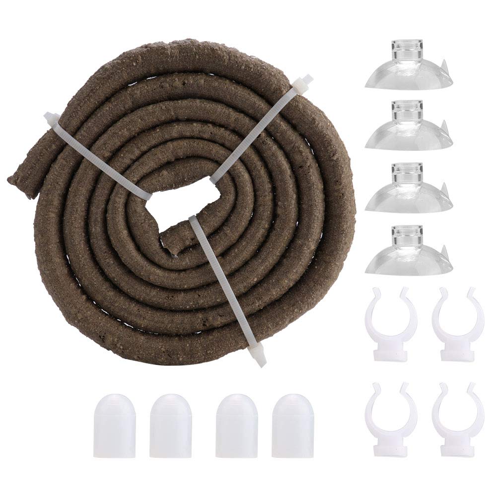 Ramo Rampicante Per Rettili - 1.5m Flessibile Con Ventose, Per Lucertole, Camaleonti E Gechi, Decorazione Terrario - Foto 2