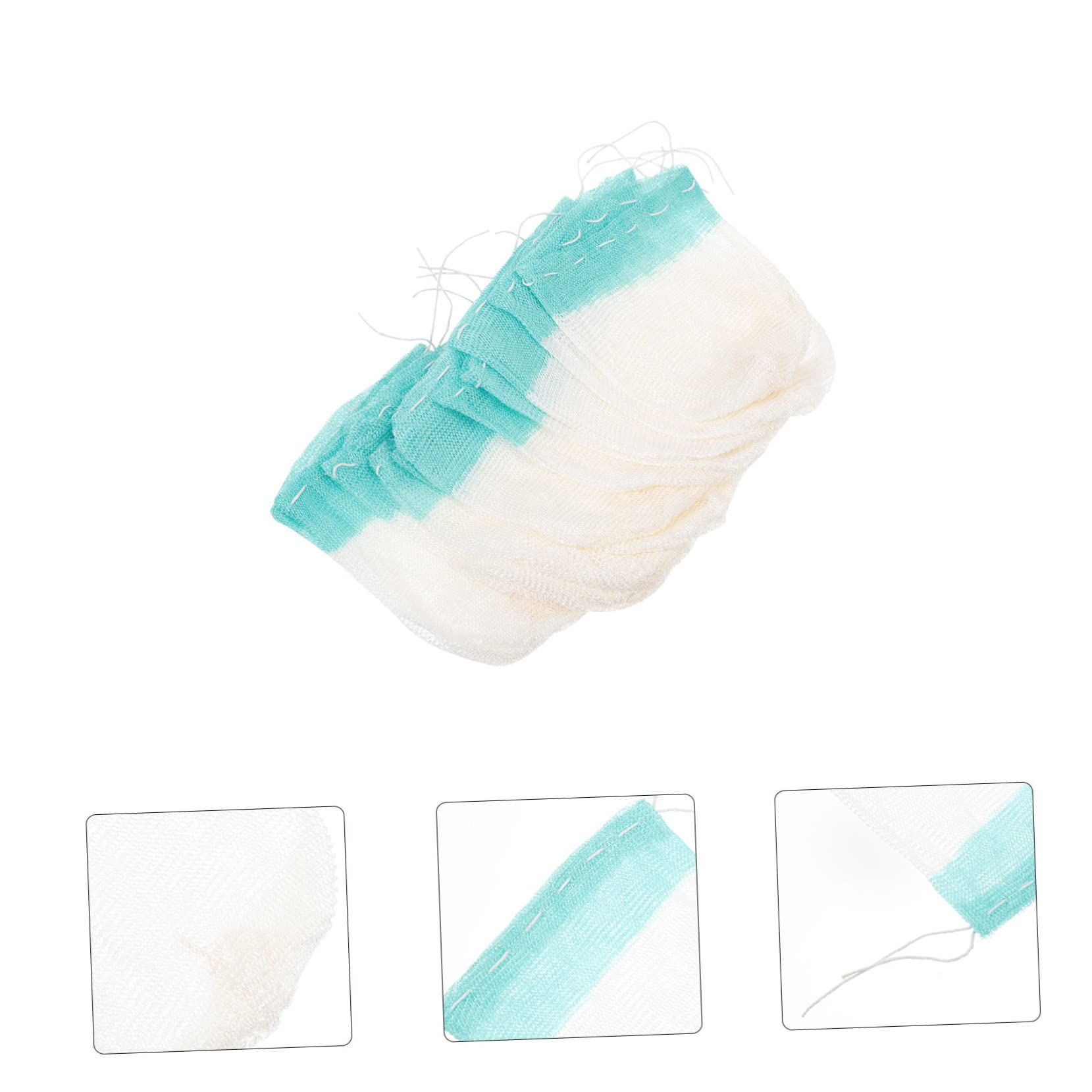 OUNONA 12pcs Gas Light Screen Cover Chandelier Lamp Shades Gas Lantern Accessories Lamp Net Covers Propane Lantern Mantle Gas Lamp Oil Lamp Accessories Lamp Mantles Green Yarn Quality