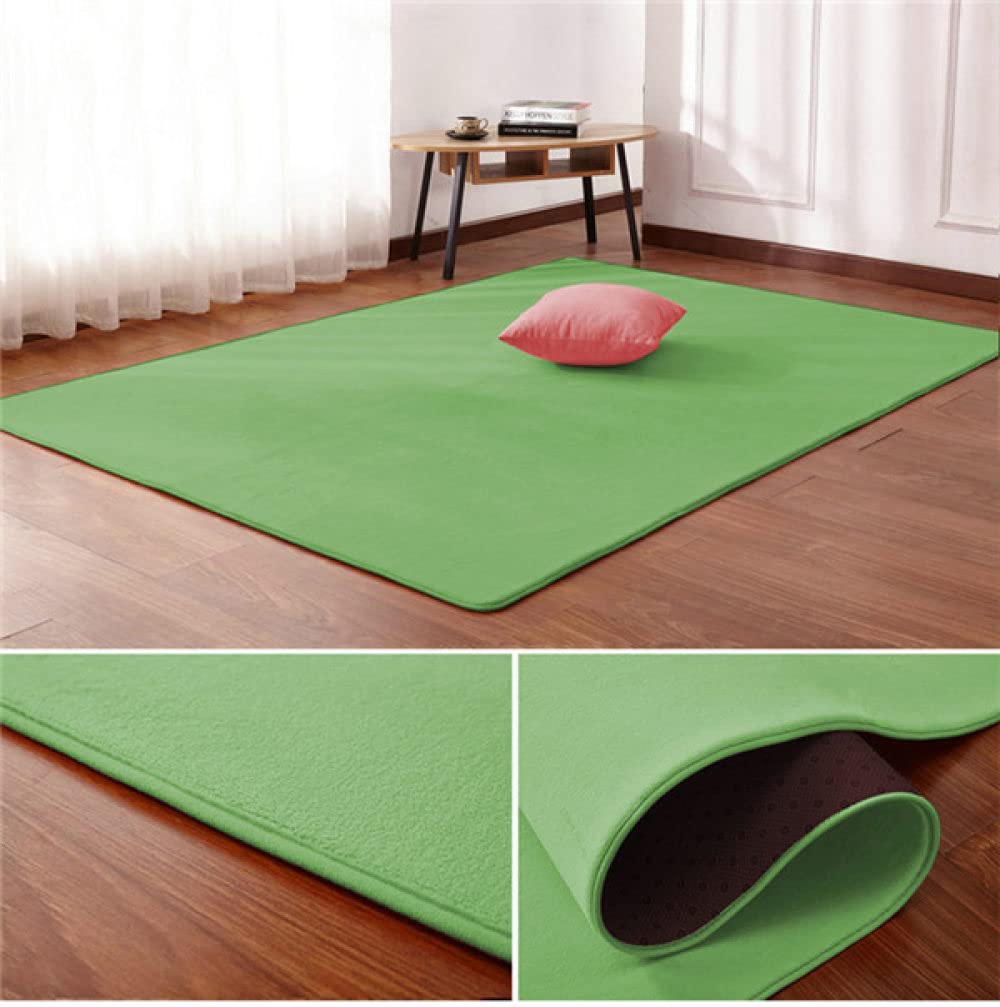 Tapis nordique en velours corail 80x150 cm pour salon et chambre