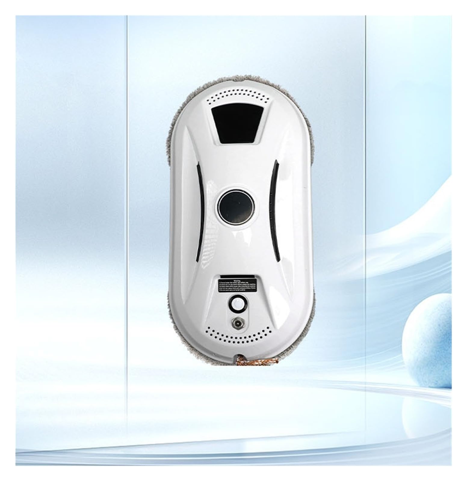 Robot limpiacristales Inteligente con Control Remoto, aspiradora silenciosa y fregona for Suelos. para Vidrio sin Rayas(Model-17)