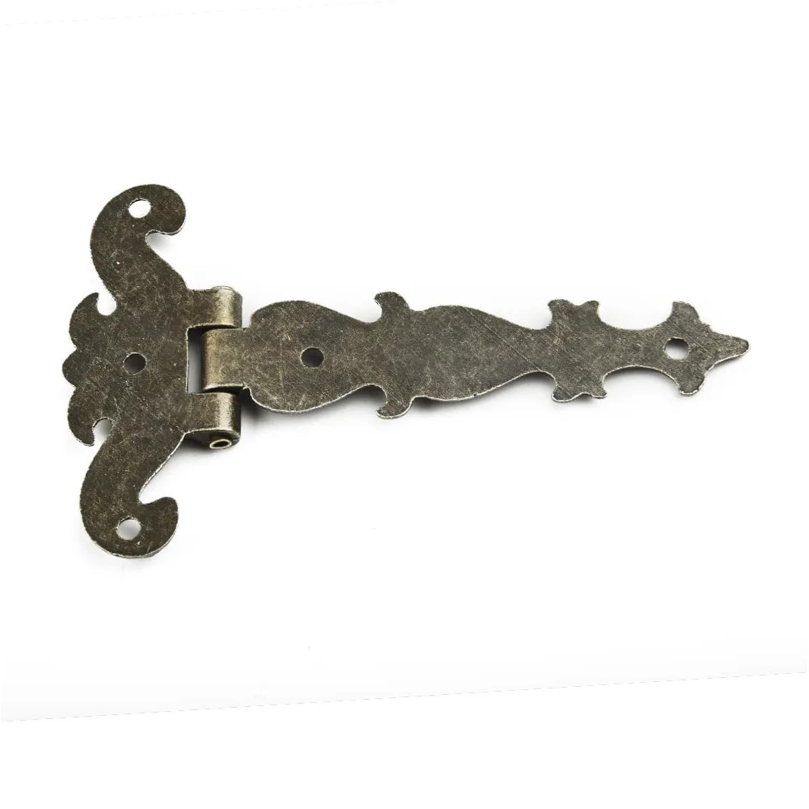 2pcs Hinges with Screws Zinc Alloy