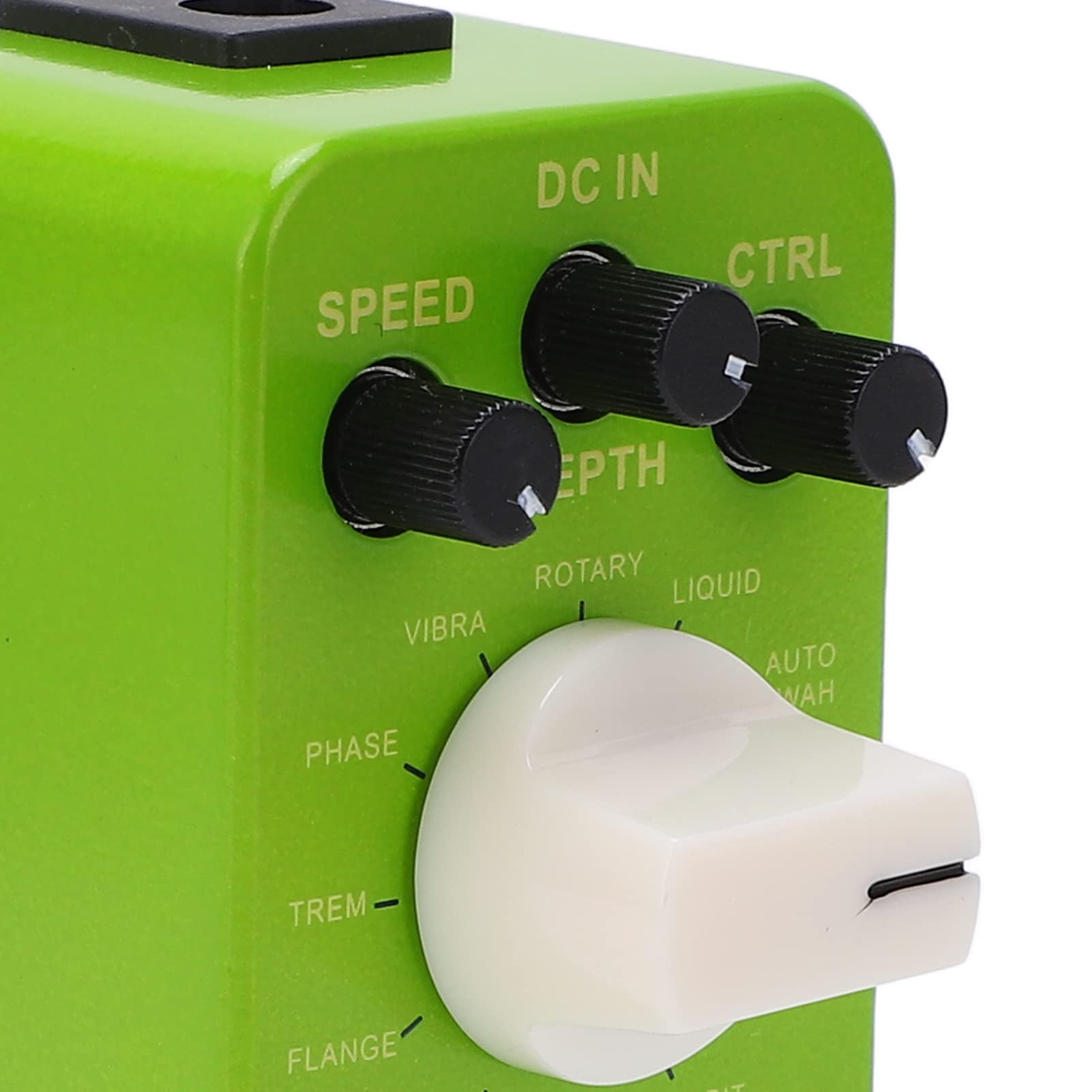 Yctze Pedal de Pie de Modulación de 11 Efectos con Carcasa de Metal para Guitarristas, Efectos de Sonido Versátiles para Uso en Vivo y de Estudio