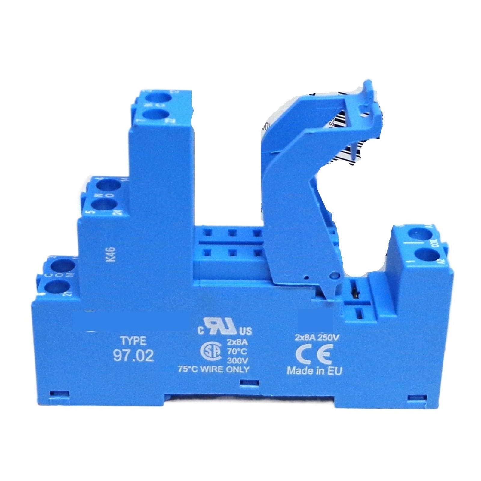 PKNVKZIDK 2PCS RELAY BASE 97.02