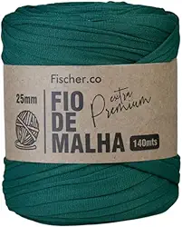 Fio de Malha Fischer Extra Premium - 140m - 270g - Esmeralda 64