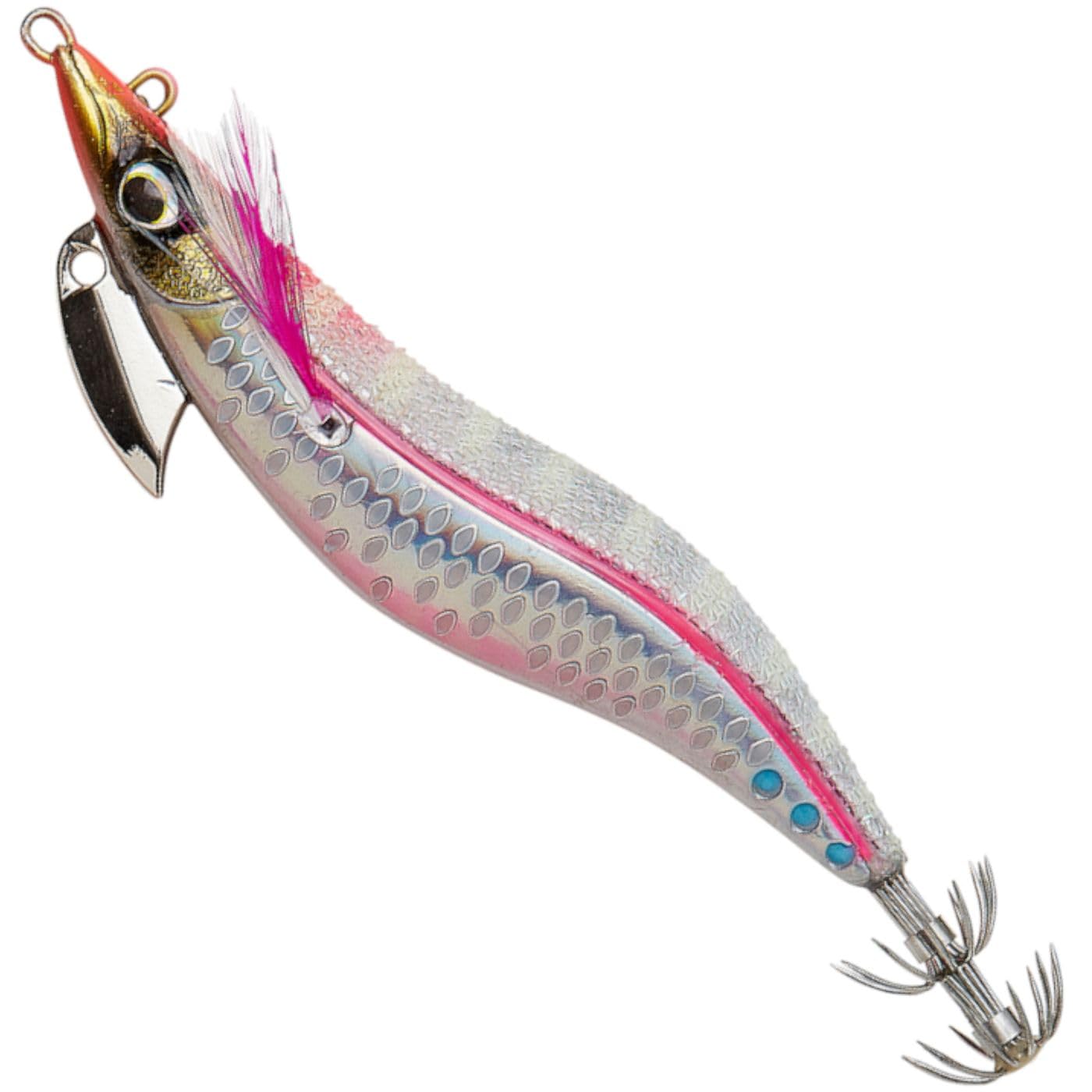 Savage Gear Squid Beat Egi Slow Sink - Esca per calamari, 10 g