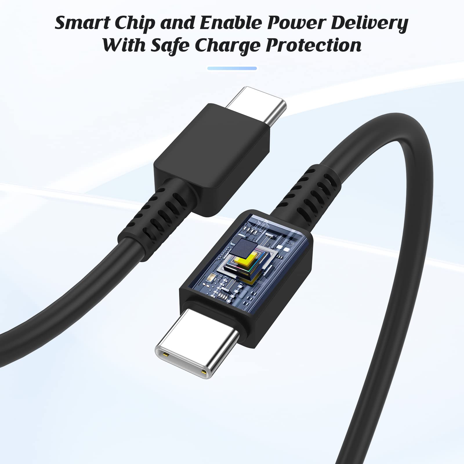 2Pack 45W Super Fast Charger Type C, USB C Wall Charging Block Plug and 6ft Android Phone Charger Cable for Samsung Galaxy S25/S25 Plus/S24 Ultra/S24/S23+/S23 Ultra/S22/S22 Plus/S21/S21+/Note 20 Ultra