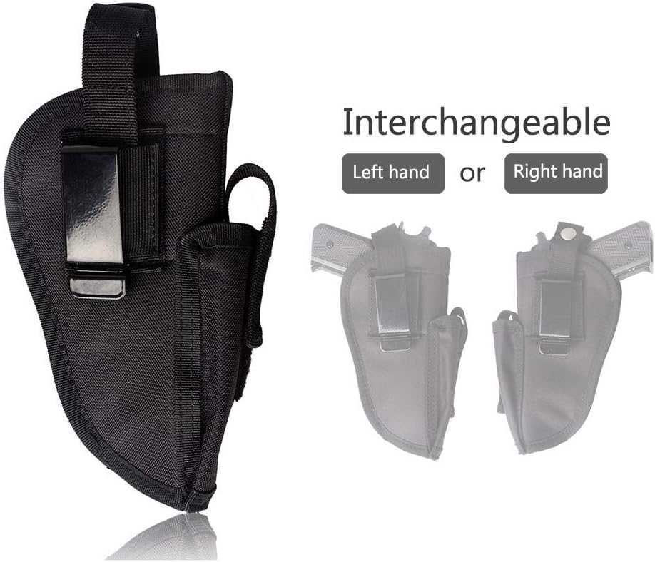 Gexgune étui Ceinture Universel Pour Pistolet – Nylon, Clip Magazine, Ambidextre, Pour Glock, CZ, 1911, Beretta