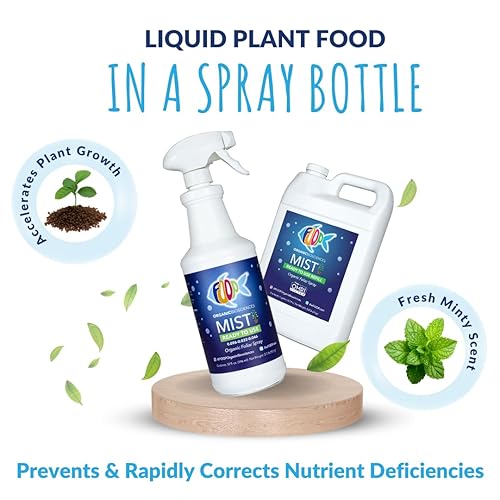 Miniatura 2 de FOOP Paquete de niebla espray foliar orgánico hecho de estiércol de pescado (con aroma a menta fresca), corrige las deficiencias de nutrientes de