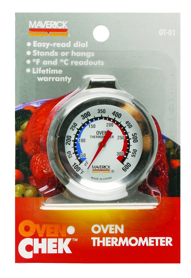 Maverick Housewares Redi-Chek Oven Thermometer, Silver - Image 2