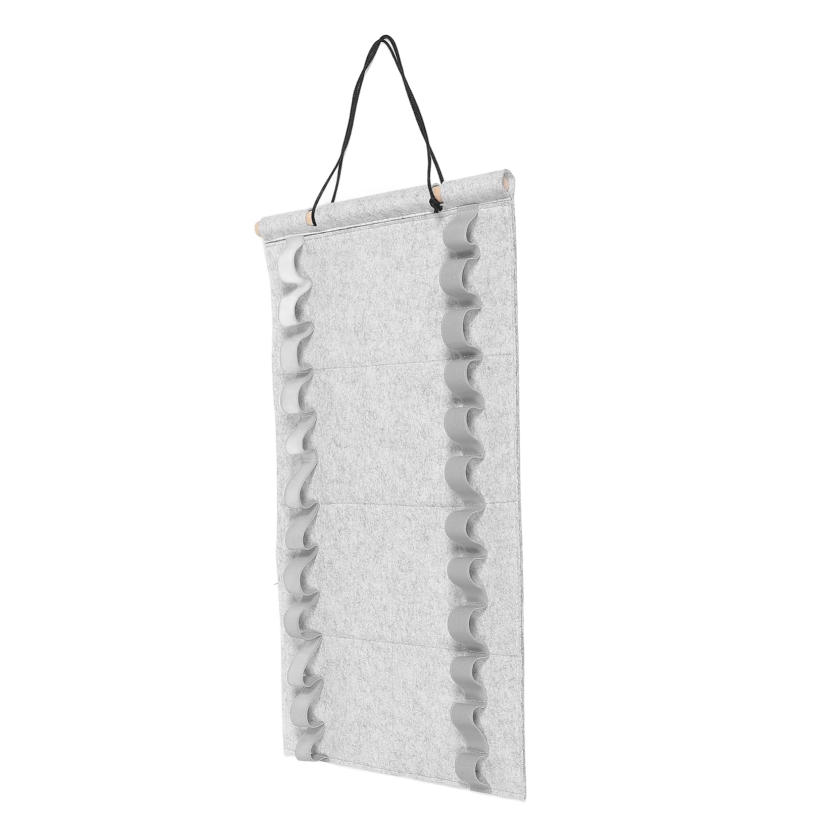 ABOOFAN Elegant Felt Martial Arts Belt Display Rack 12 Belt Holder for Taekwondo Karate