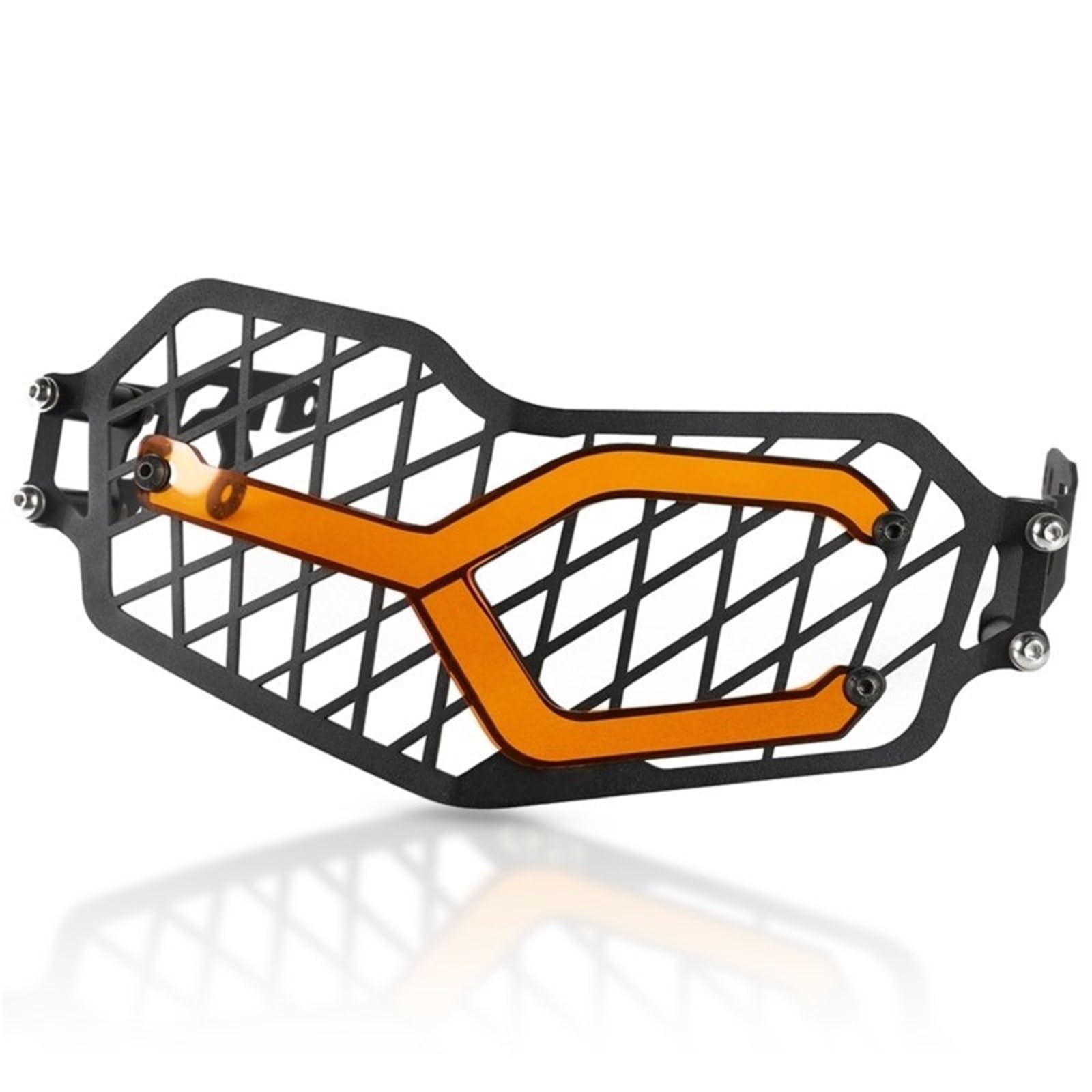 Osłona Lampy Akcesoria motocyklowe Osłona reflektora pasująca do BMW F800GS GS800 2024 2025 Osłona uchwytu reflektora(Orange)