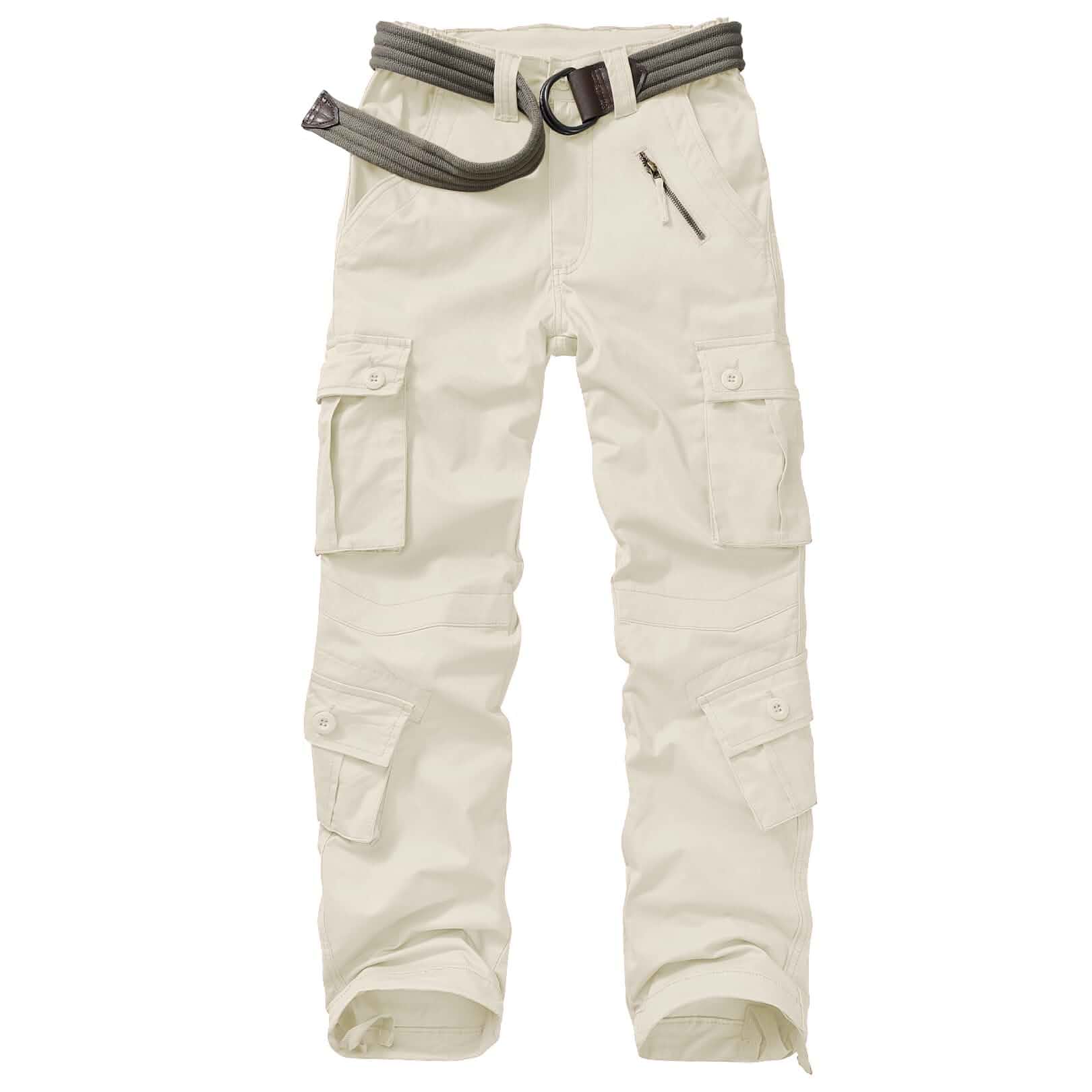 Womens Cargo Pants with Pockets, Women's Casual Military Army Hiking Combat Tactical Work Pants Trousers Cargo · Regular