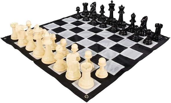 MegaChess Plastic 8 Inch Giant Chess Set