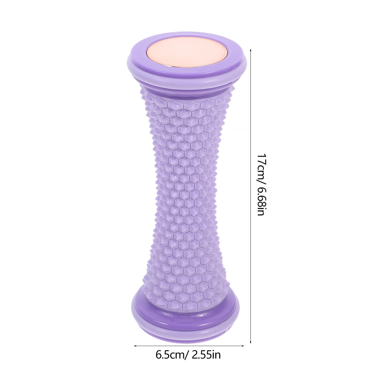 Ipetboom Fußmassagerolle mit Tragbarem Design und Mehreren Massagetechniken 2 Stück-pack aus Tpr und Pvc für Effektive Fußsohlenmassage und Entspannende Fußgymnastik