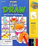 Easy to follow demonstrations I Can Draw: Easy Step-by-Step Drawing (Kits for Kids)