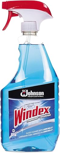Windex Limpiador de vidrio con amoniaco, 32 onzas
