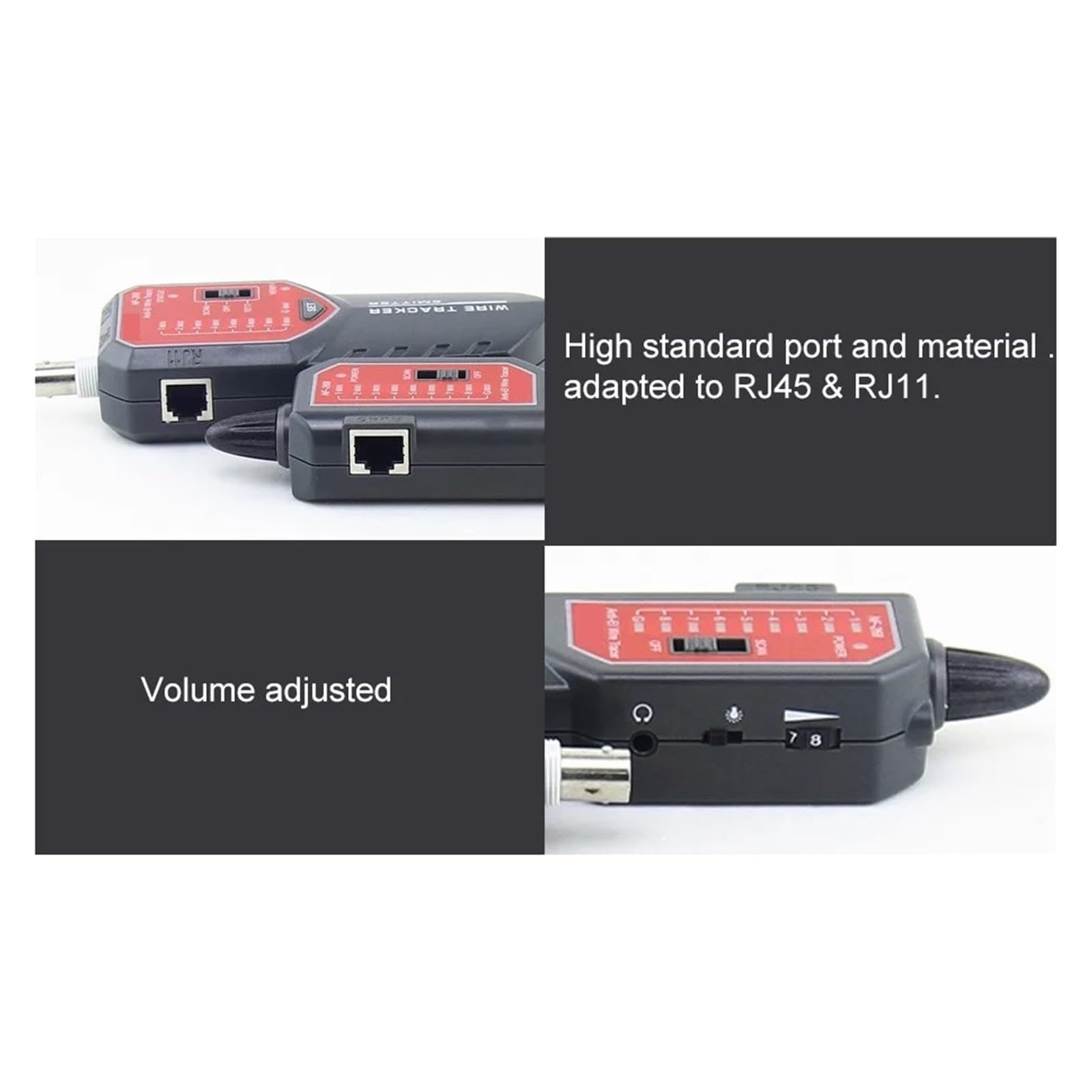 NF-268 Tester Kabli Telefonicznych Sieci Przewodowej Z Funkcją Przeciwzakłóceniową Dla RJ45 RJ11