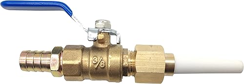 Miniatura 3 de Pistola de chorro de arena de cerámica punta de boquilla (18 "ID), soporte, válvula de bola de latón y conector 2 piezas de repuesto de punta de