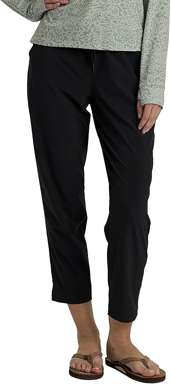 Free Fly Womens Breeze Drift Pant - UPF 50+ Lightweight 4-Way Stretch Quick Dry Travel Pant