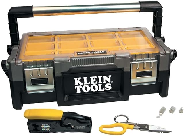 Klein Tools VDV026-831 The VDV ProTech Data Kit Has all the Tools Needed to Install Twisted Pair Cables
