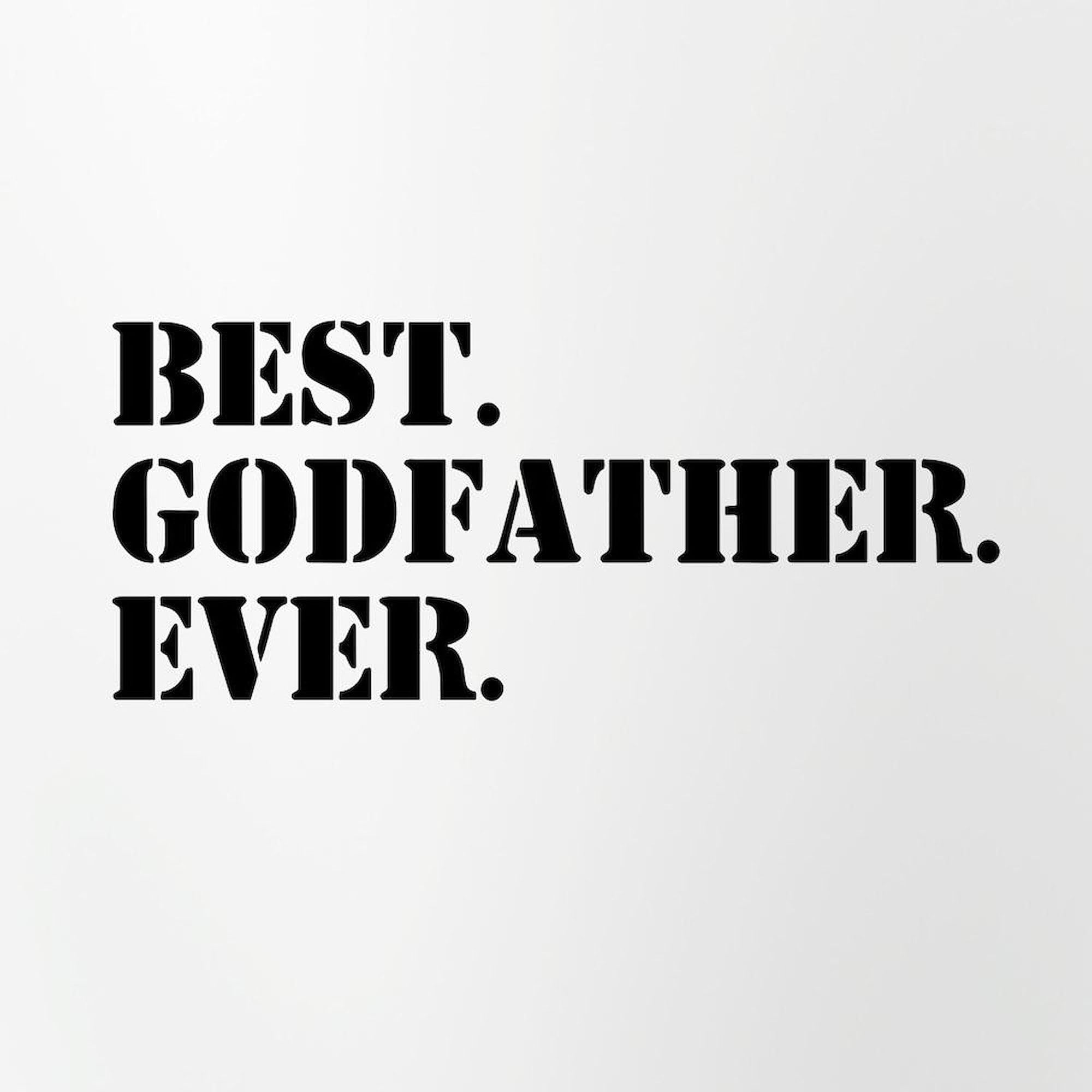 CafePress Best Godfather Ever Pint Glass, 16 oz. Drinking Glass