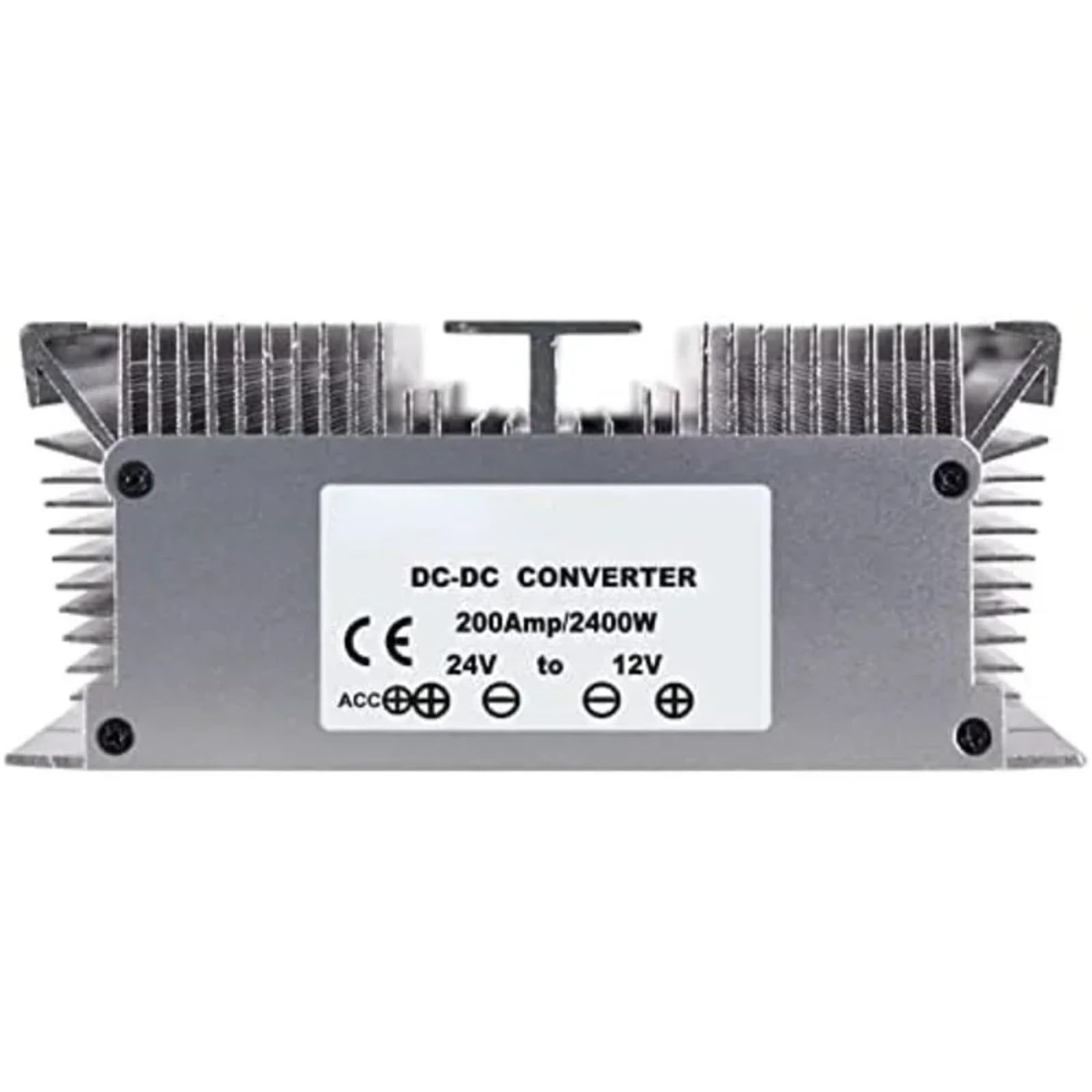 1 x regulator napięcia 24 V do 12 V, 24 V do 12 V, 50 A-200 A, przetwornica napięcia DC/DC Buck, transformator zasilania (24 V do 12 V, 60 A)