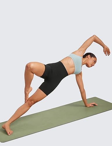 Miniatura 3 de CRZ YOGA Butterluxe Super High Waist Biker Shorts 6"- Yoga Workout Womens Buttery Soft Over Belly