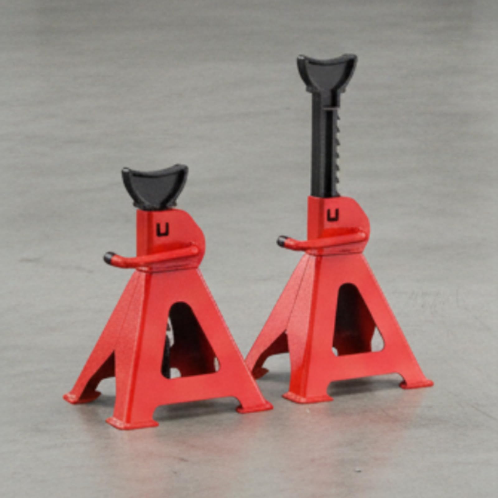 Caballete Seguro Soporte Estable para Garaje, Soporte De Seguridad De 3 Toneladas, Modelo Extra Grueso De 3M 3.1KG Neto Por Unidad