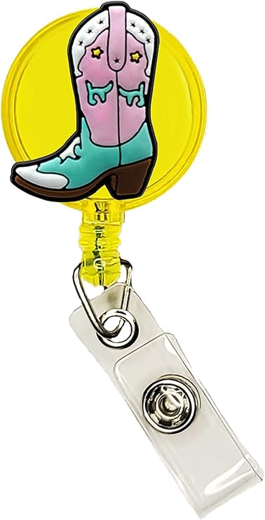 Coffee Badge Reel Funny Nurse Doctor CNA ID Holder Badge