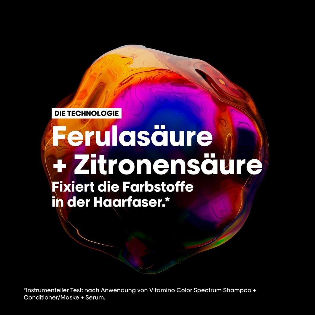 L'Oréal Professionnel Pflegetrio aus Shampoo, Haarmaske und Leave-In-Serum, Meteora Geschenkset, Mit Ferula- & Zitronensäure für coloriertes Haar, Serie Expert, Vitamino Color Spectrum