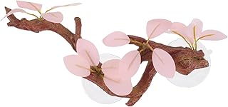 FRCOLOR Ramos De Resina Simulada Plantas De Aquário Decorações De Terrário De Répteis Galho De Árvore De Réptil Ramo De Réptil Falso Ornamento De Planta Realista Planta Falsa Répteis