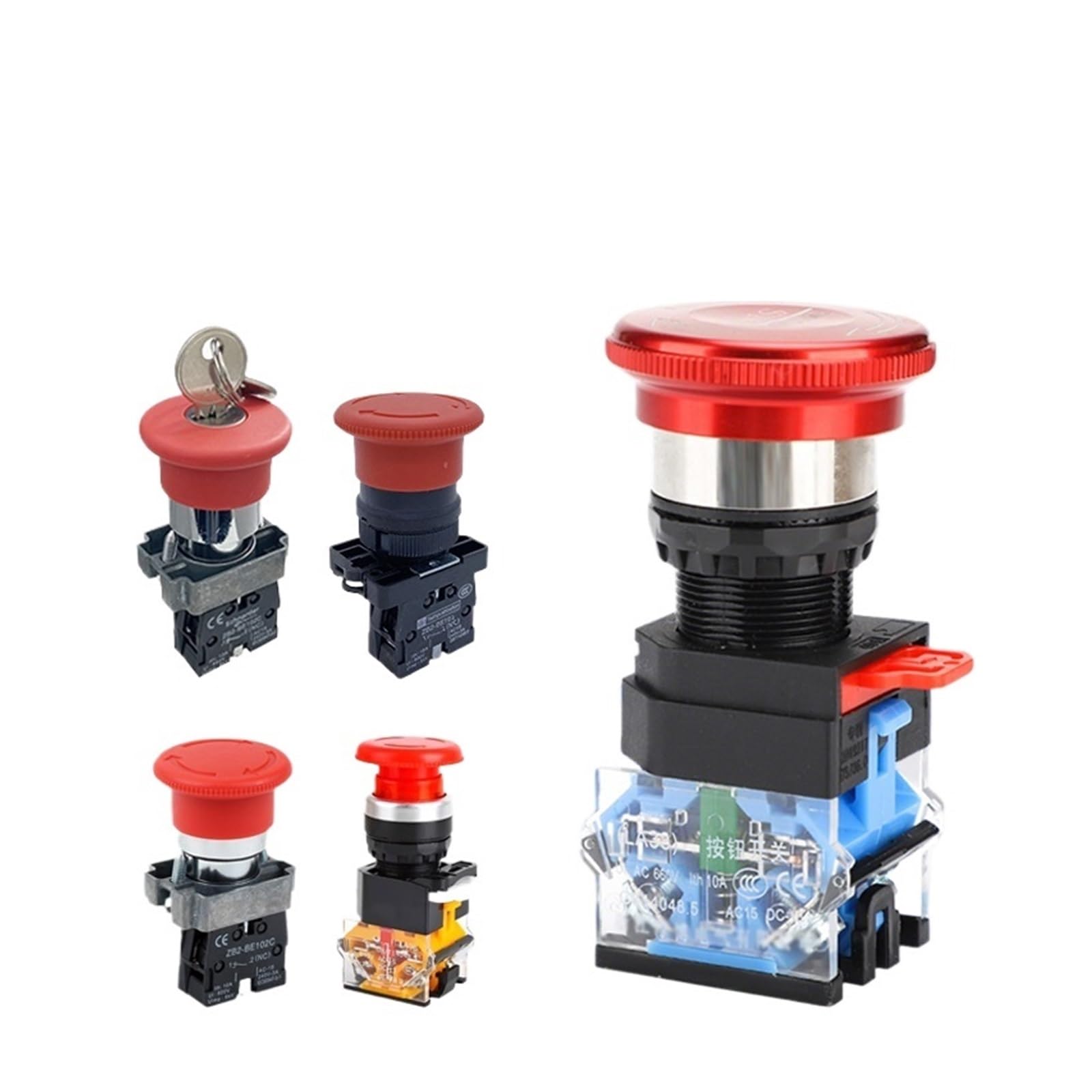 Cabeza de Seta LA38-11ZS Autoblocante LAY37 XB2 BS542C