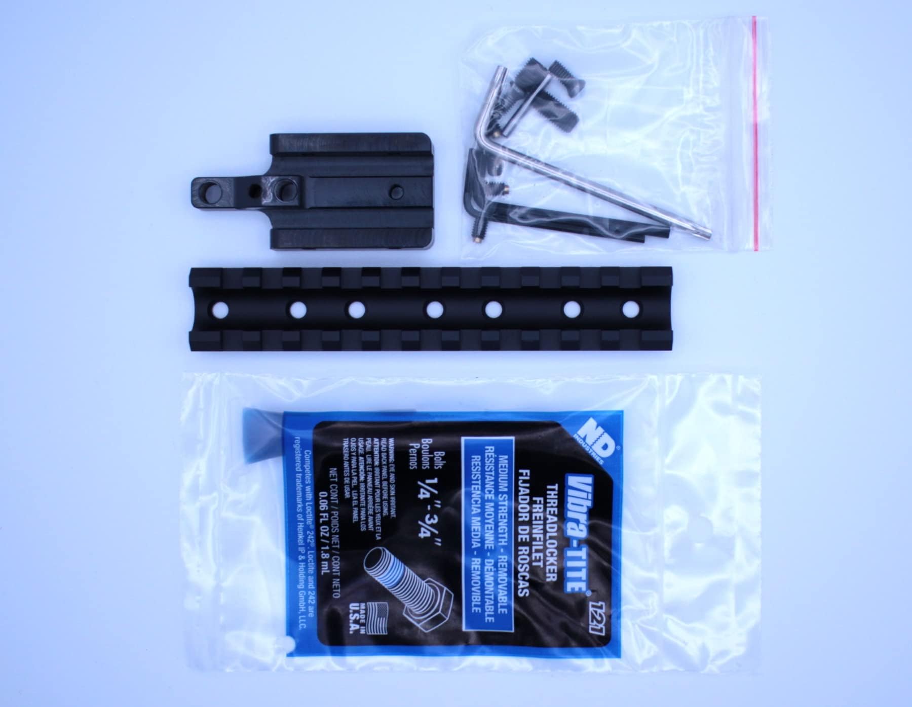 BadAce Mosin Nagant M91 Scout Mount No Drill Picatinny rail for Model 1891