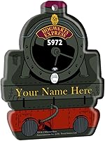 Vista 1 de Harry Potter – Hogwarts Express – Accesorio de impresión acrílica colgante en forma de tren – Personaliza con tu nombre