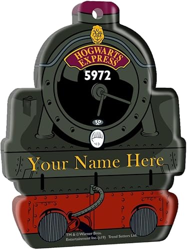 Harry Potter Hogwarts Express Accesorio de impresión acrílica colgante en forma de tren Personaliza con tu nombre