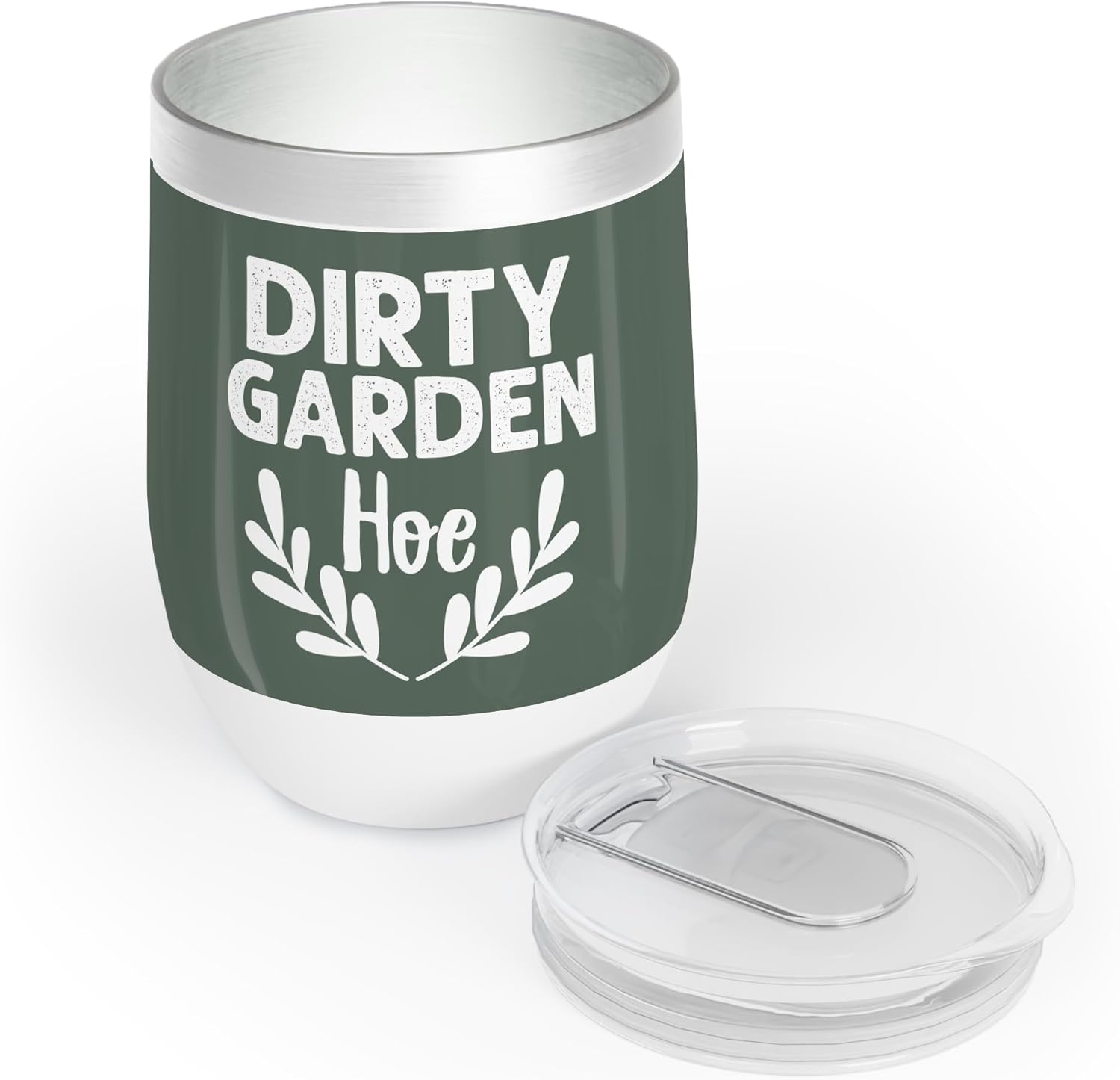 Funny Gifts for Gardeners"Dirty Garden Hoe" Stainless Steel Insulated Tumblers Gift for Gardener- 12oz, Navy