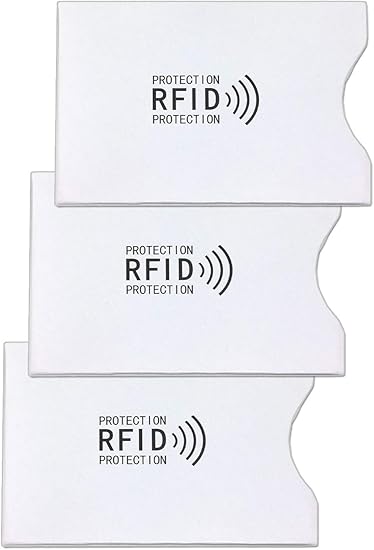 Amazon Co Jp Wumio スキミング防止カードケース 3個セット Rfid磁気防止 カードスリーブ クレジットカードやキャッシュカード 交通系icカードのスキミング被害防止に シューズ バッグ