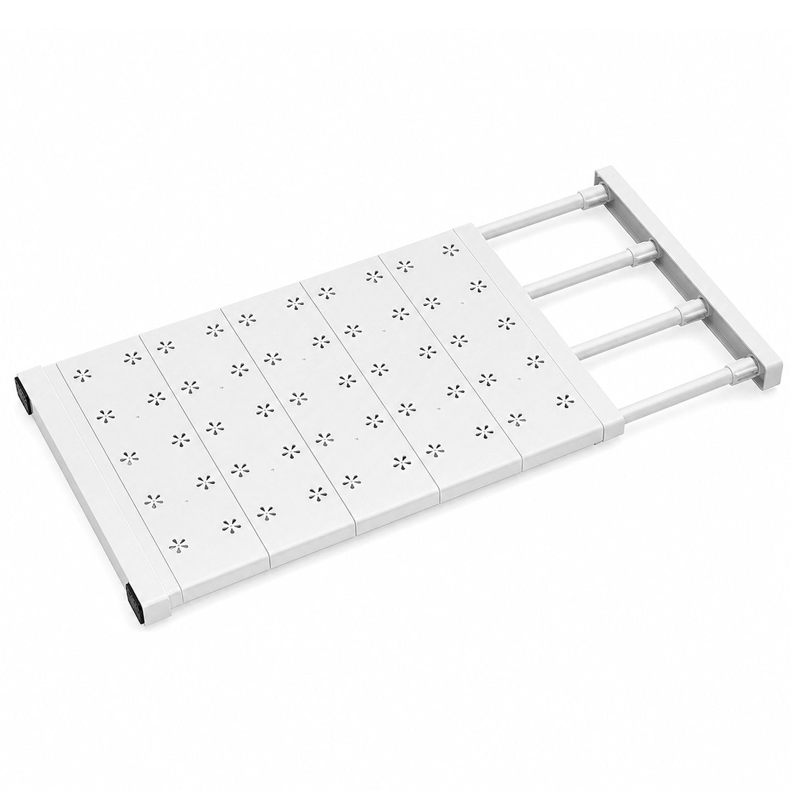 Estante De La Tensión del Armario,Extensible Armarios Telescópicos Separador,Separador de estantes telescópico,Ahorra Espacio,para Cocina,Mostradores,Despensa,Baño